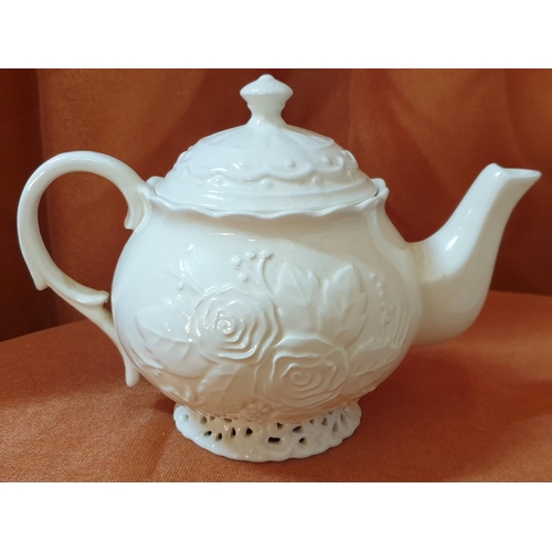 368 - Duncan Glaze Ceramic Tea Set 