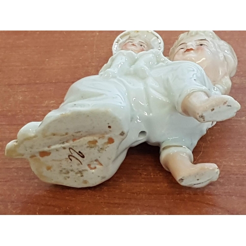 420 - Antique Porcelain Bisque Figurines 