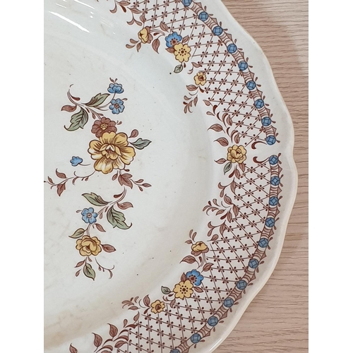 89 - 4 x Different Large Oval Dishes; Various Sizes, Brand etc 
(41 x 31cm  - 35 x 24.5cm)