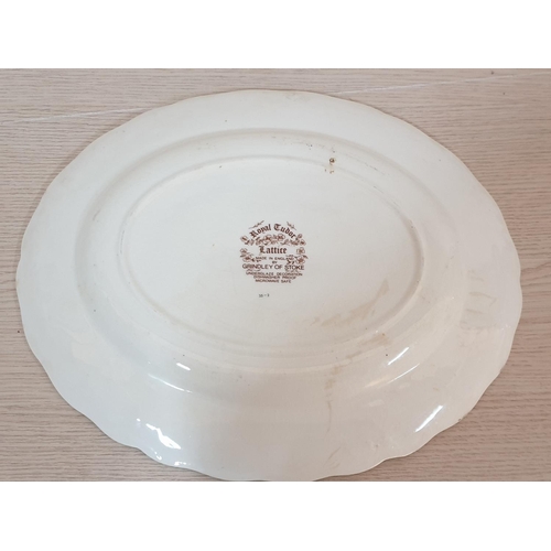 89 - 4 x Different Large Oval Dishes; Various Sizes, Brand etc 
(41 x 31cm  - 35 x 24.5cm)