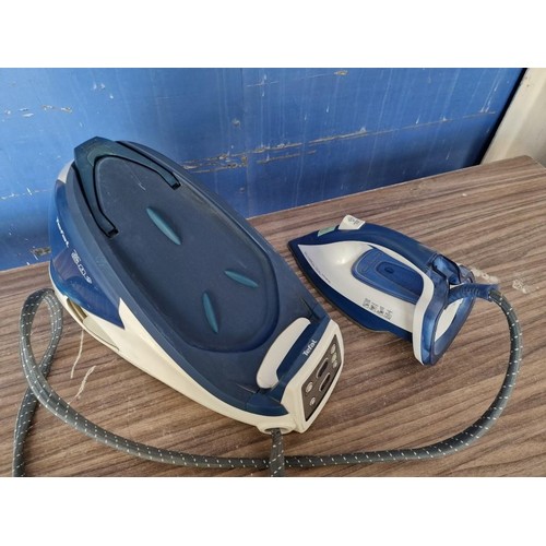 154 - Tefal 'Pro Express Total' Steam Generator Iron (Model: GV8960MO), * Basic Test & Working / Gets Hot ... 