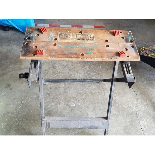 Black and deals decker workmate 300