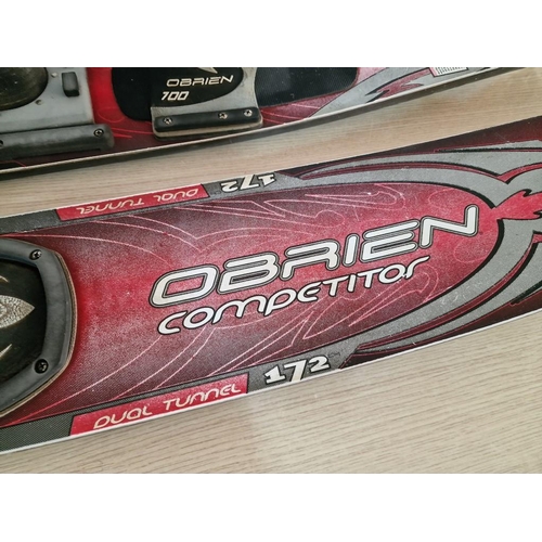 600 - Pair of Obrien Competitor Dual Tunnel Water Skis, (Approx. L: 172cm), (2)