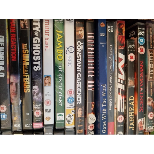 314 - Large Collection of Approx. 50pcs and More of DVD's for Everyone inc; 