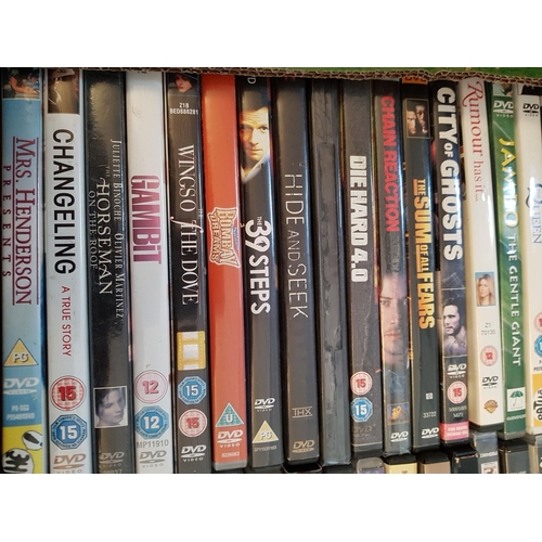 314 - Large Collection of Approx. 50pcs and More of DVD's for Everyone inc; 