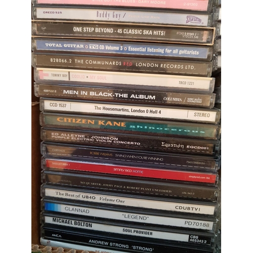 584 - Huge Collection of more than 100pcs of CD's with Different Types of Music