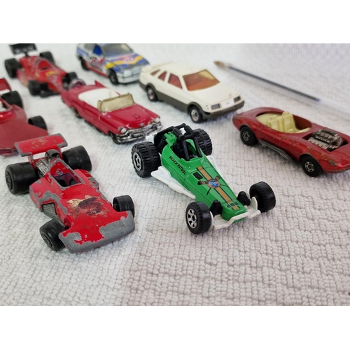 627 - Collection of 8 x Vintage Lesney & Matchbox Die Cast Scale Model Vehicles, Circa 1960's & 1970's, (s... 