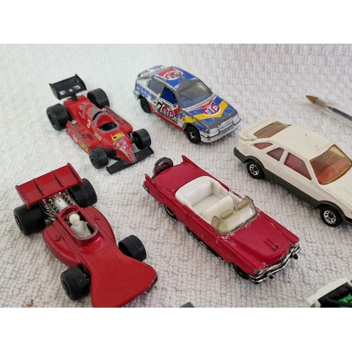 627 - Collection of 8 x Vintage Lesney & Matchbox Die Cast Scale Model Vehicles, Circa 1960's & 1970's, (s... 