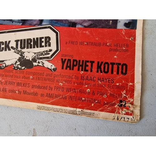 633 - 3 x Vintage Movie Posters; 2 x Bud Spencer in Greek and Isaac Hayes in 'Truck Turner' (see multiple ... 