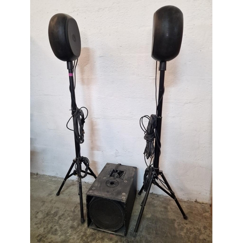 671 - Citronic 'CX-Live Ultima’ Speaker Set; Pair of Satellite Powered Speakers and Subwoofer (Made in Ita... 