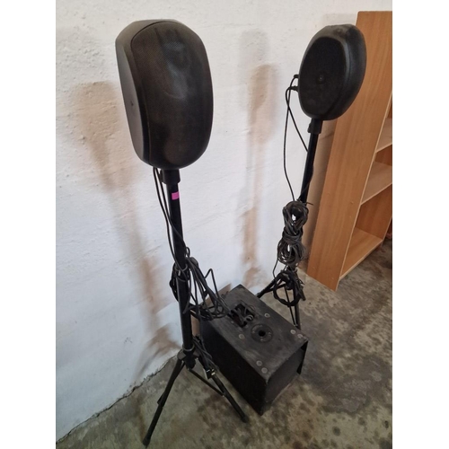 671 - Citronic 'CX-Live Ultima’ Speaker Set; Pair of Satellite Powered Speakers and Subwoofer (Made in Ita... 