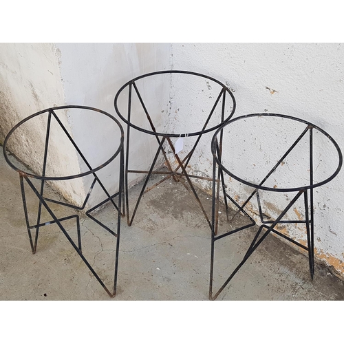 176 - Various Sizes / Metal Plant Stand / Holders (Ø31.5cm - 40.5cm, H:47 - 54.5cm)