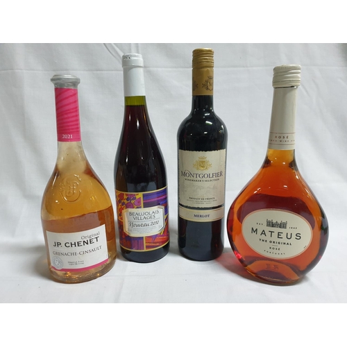 177 - Wine Collection from France and Portugal (4 x Different Flavors)