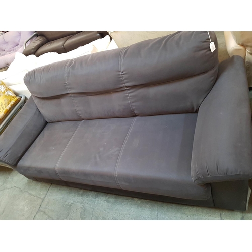 203 - 3 - Seater and 2 - Seater Modern Sofa in Graphite Colour (A/F)