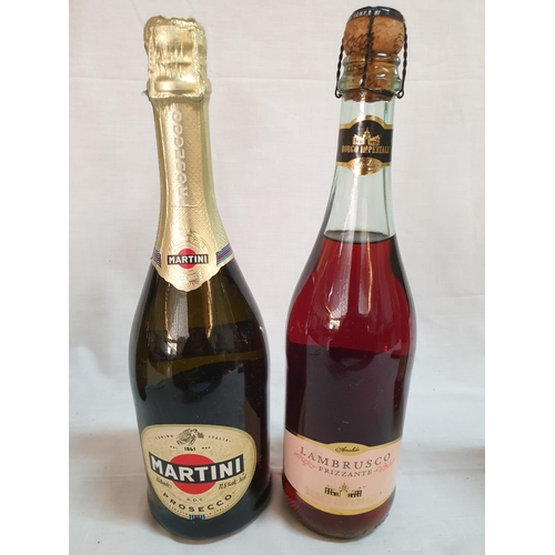 210 - 5 x Sparkling Wine from Italy, France etc