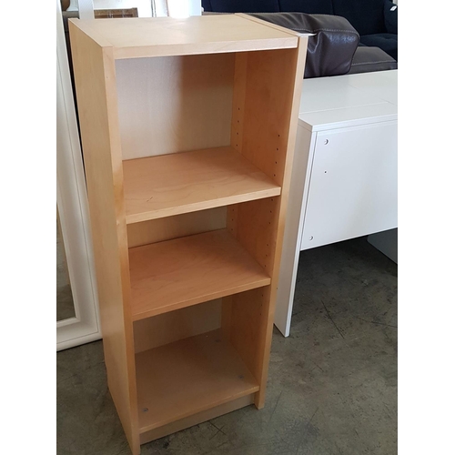 211 - Small MDF 3 - Shelf Unit (28 x 40 x 106cm)