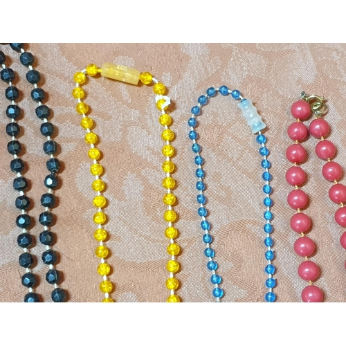 229 - 20 x pieces of Costum Jewelery inc; 6 x Necklaces, 5 x Bangles / Bracelets, 4 x Pair of Clip-on Earr... 