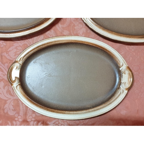 240 - 5 x Vintage Ceramic Serving Dishes (approx. L:35cm)