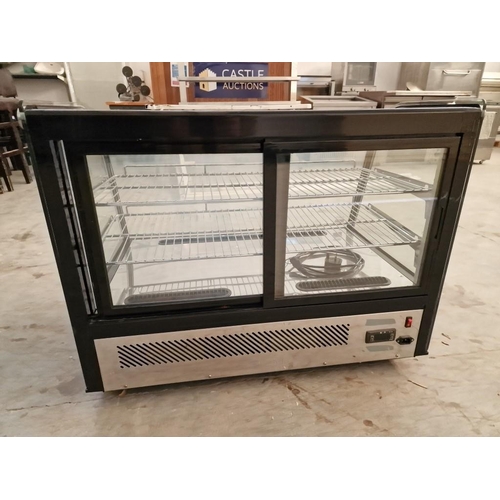 197 - 'Beckers' Refrigerated Table Top Display / Showcase  (Model: VRN160), with Curved Glass Frontage, 2-... 