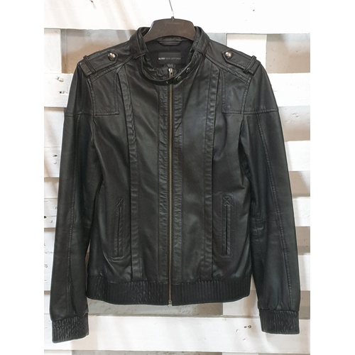 281 - Ladies Leather Mango Jacket (Size M)