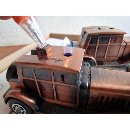 148 - Collection of 10 x Table Lighters in Shape of Vintage Car, (10)