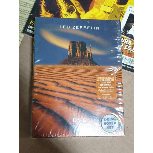 334 - Led Zeppelin; DVD Boxed Set; Live Performances, Interview etc Record Collector No. 306, 2005 