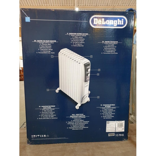 369 - Delonghi Dragon 4 2300-2500Watts, Oil Filled Electric Radiator (Boxed, Un-Used)