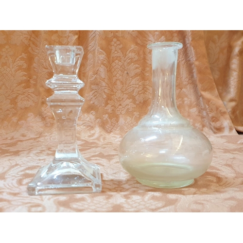 481 - Large Qty o Retro Home Glassware; Vases, Drink Glasses and Other