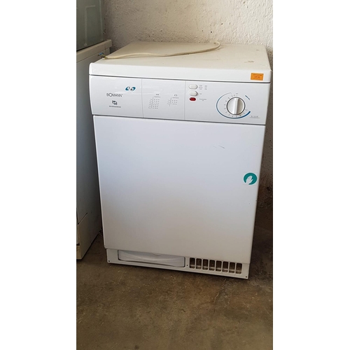 490 - Bomann WT 6010 Renversement Tumble Dryer (Un-Tested, No Plug)