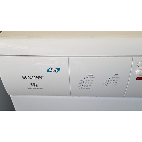 490 - Bomann WT 6010 Renversement Tumble Dryer (Un-Tested, No Plug)