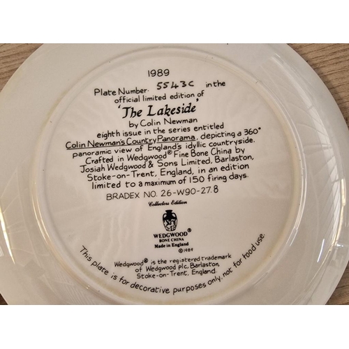 514 - Collection of 8 x Wedgwood Limited Edition Wall Plates in Series Titled 'Colin Newmans Country Panor... 