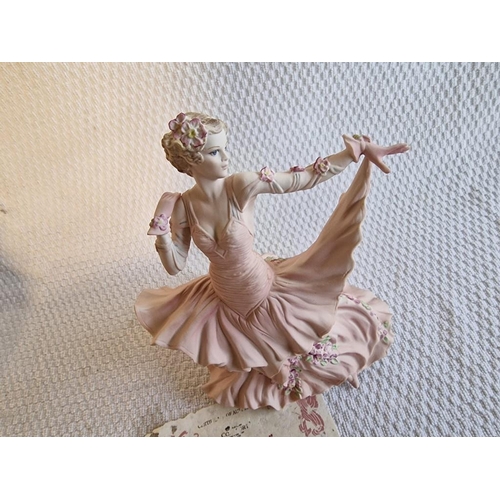 517 - Coalport Porcelain Lady Figurine, 'Melanie' from the 'Romantic Voyages Collection', Limited Edition ... 