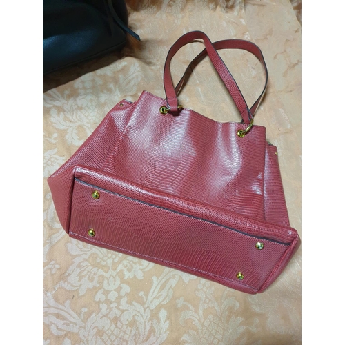 534 - Collection of Different Stylish Ladies Handbags in Various Coloures (Red, Black, Brown and Others) B... 