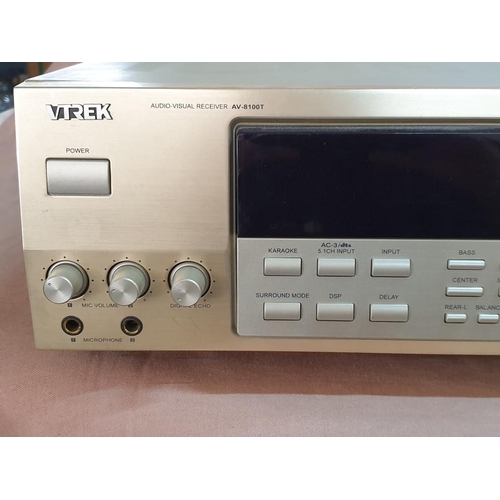 542 - Vtrek Audio - Visual Receiver AV-8100T (Un-Tested)