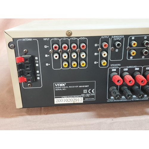 542 - Vtrek Audio - Visual Receiver AV-8100T (Un-Tested)