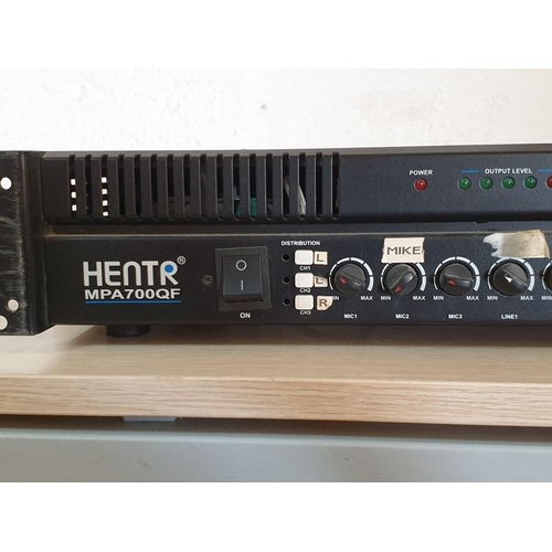 547 - Hentr MPA 700 QF Microphone, Amplifier (Un-Tested)