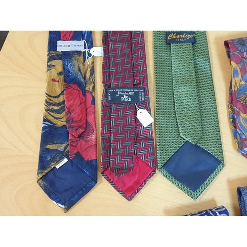 563 - Assorted Collection of Ties (10pcs, Some Silk)