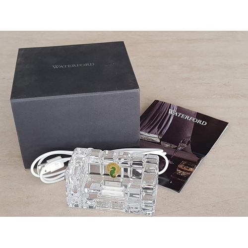 567 - Waterford Crystal Vintage Docking Station for iPods (Boxed)