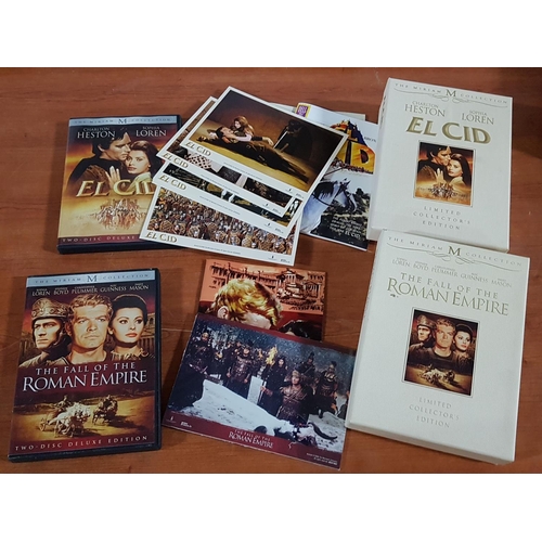 129 - Collection of Limited Edition of Ancient History in Movies  DVD's inc; 