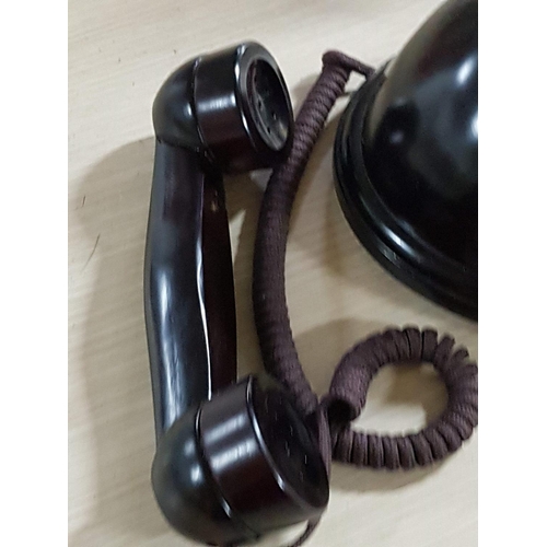 139 - Retro Landline Phone (No Cable, Un-Tested)