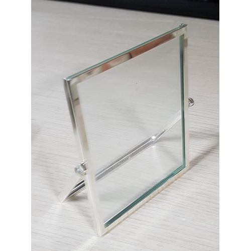 188 - Photo Frame; Silver Plated Edge Photo Frame (10cm x 12.5cm) Together with Vintage Style 