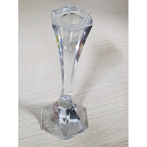 451 - Atlantis Crystals Candle Sticks (H:19cm)