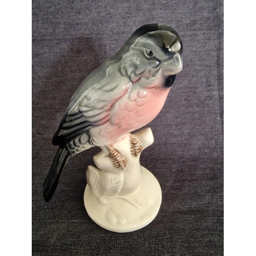 131 - Royal Copenhagen Bird / Gull Figurine (#1468), Together with 2 x Other Porcelain Bird Ornaments, (3)