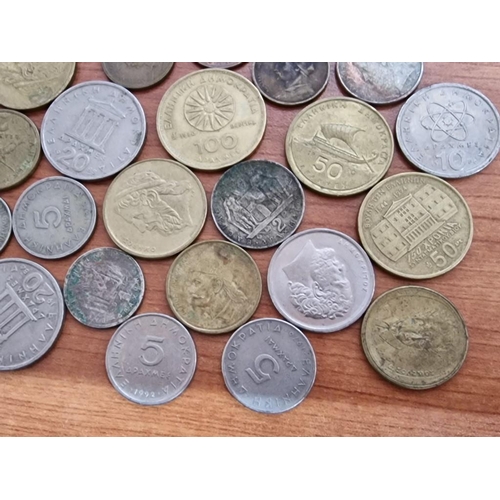 184 - Collection of Assorted Greek Coins, (Approx. 58 Pieces)