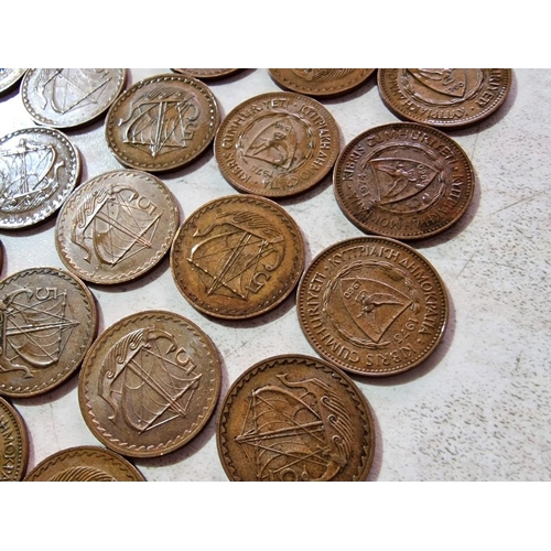 199 - Collection of Approx. 46 x 5 Mils Cyprus Coins, Assorted Years