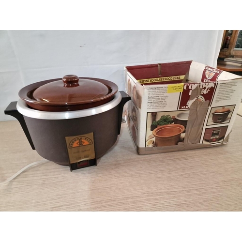 345 - Cordon-Bleu Slow Cooker with Box *Basic Test and Working*