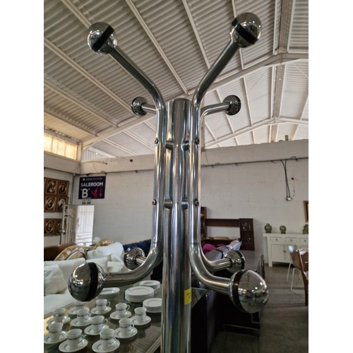 353 - Chrome Coat / Hat Stand