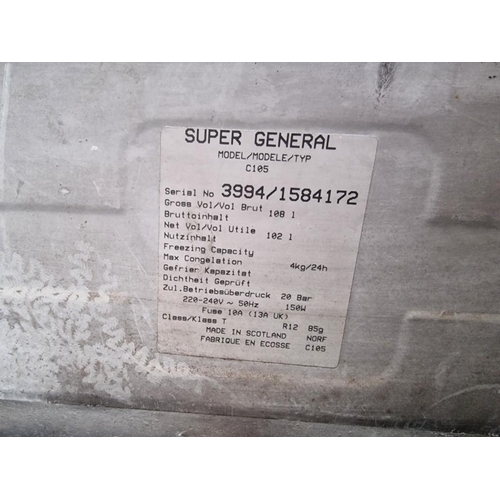 448 - Super General Chest Freezer, (Model: C105), Untested.