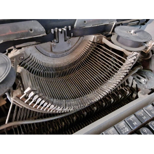 456 - Vintage Optima Typewriter, (Model: M14)