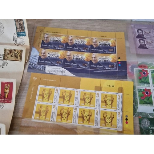 119 - Collection of Assorted Cyprus Stamps, Incl. 1970's Wine Festival First Day Covers, Together with 4 x... 